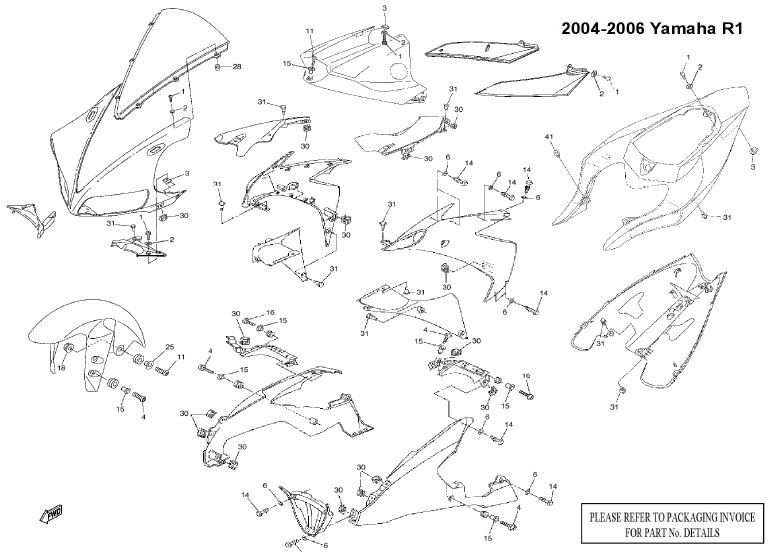 Yamaha Yzf R Parts Catalogue Yamaha Yzf R Parts Catalogue
